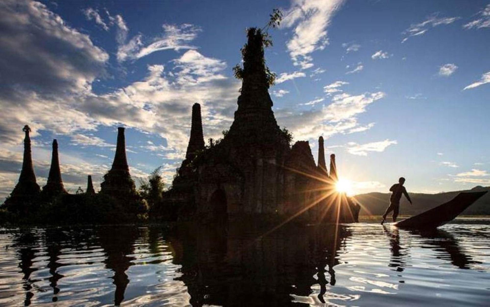 Inle Heritage Stilt Houses Ywama Esterno foto