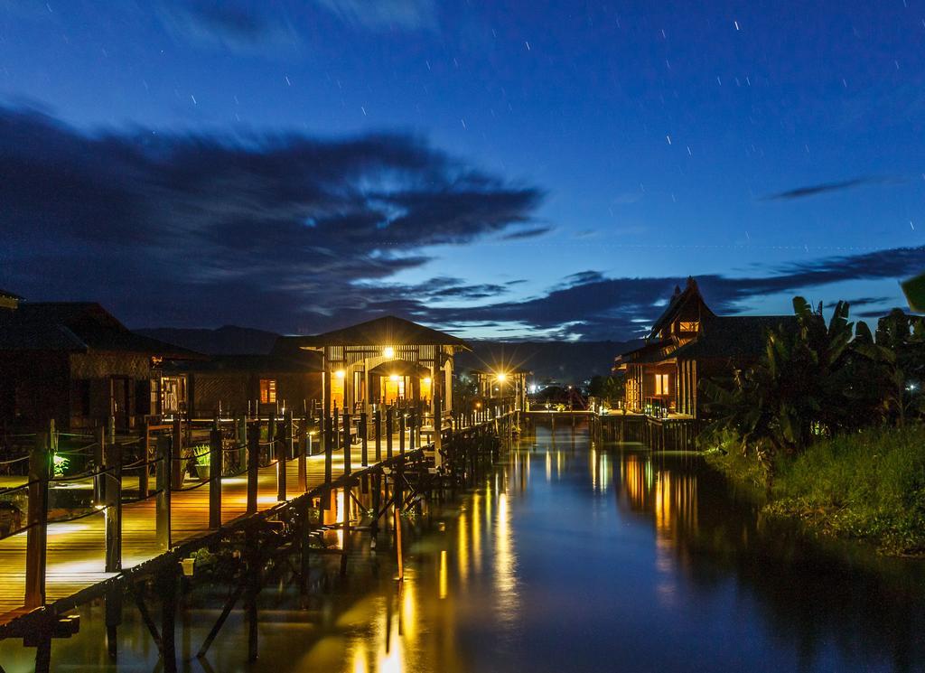 Inle Heritage Stilt Houses Ywama Esterno foto