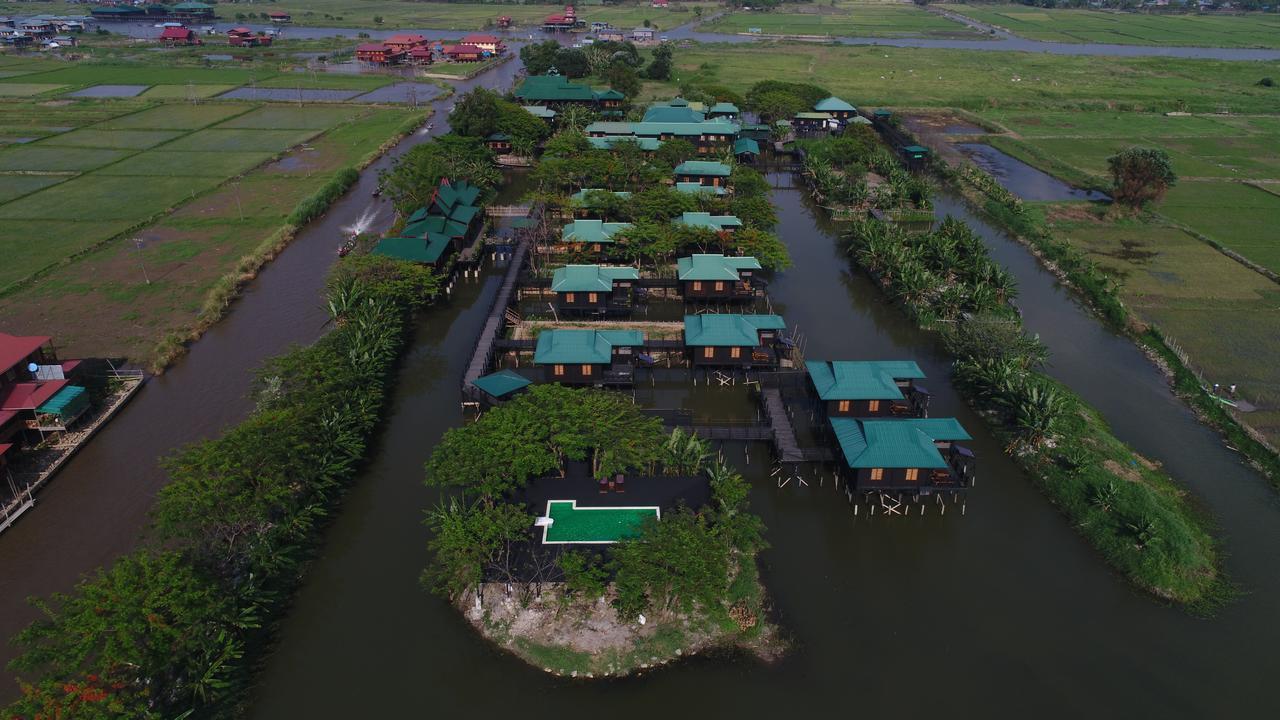 Inle Heritage Stilt Houses Ywama Esterno foto