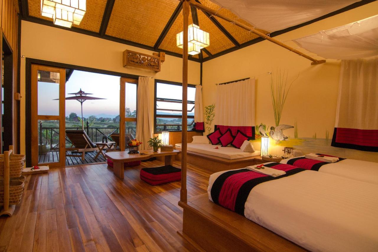 Inle Heritage Stilt Houses Ywama Esterno foto