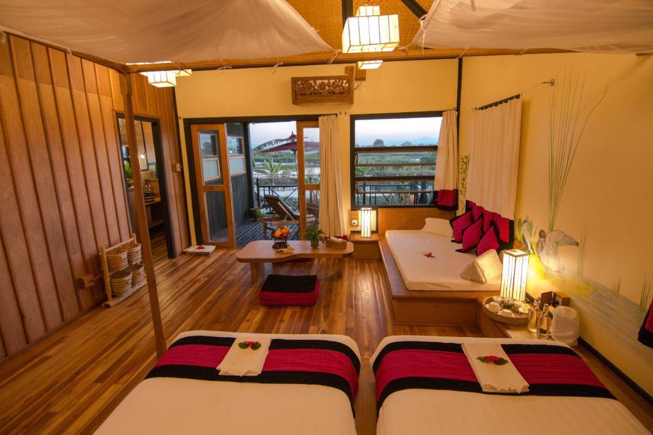 Inle Heritage Stilt Houses Ywama Esterno foto